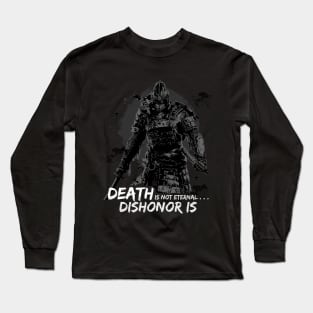 Japanese Quote Samurai Long Sleeve T-Shirt